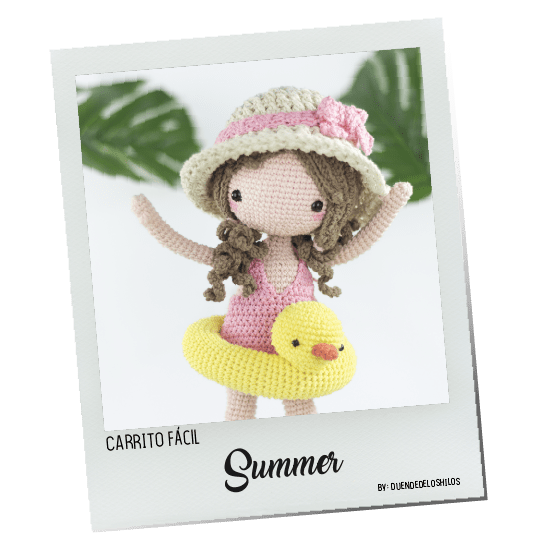 suave Pórtico personal Summer, muñeca con bikini a crochet ¡Carrito Fácil! - Hilalia.es