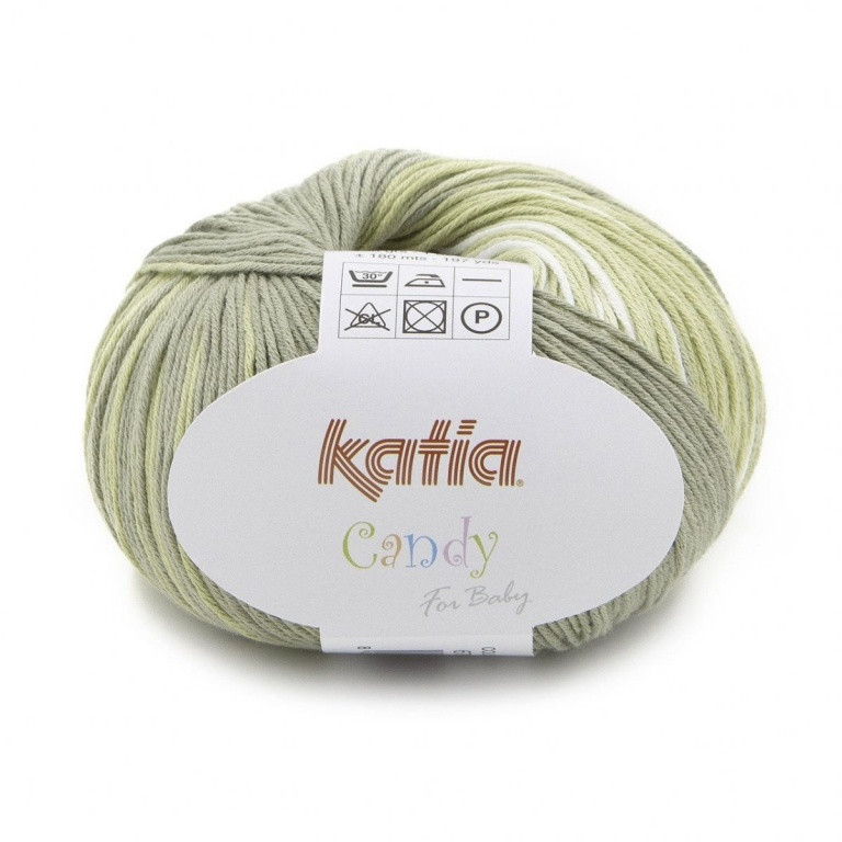 Candy Katia. Algodón 100 efecto multicolor Hilalia.es