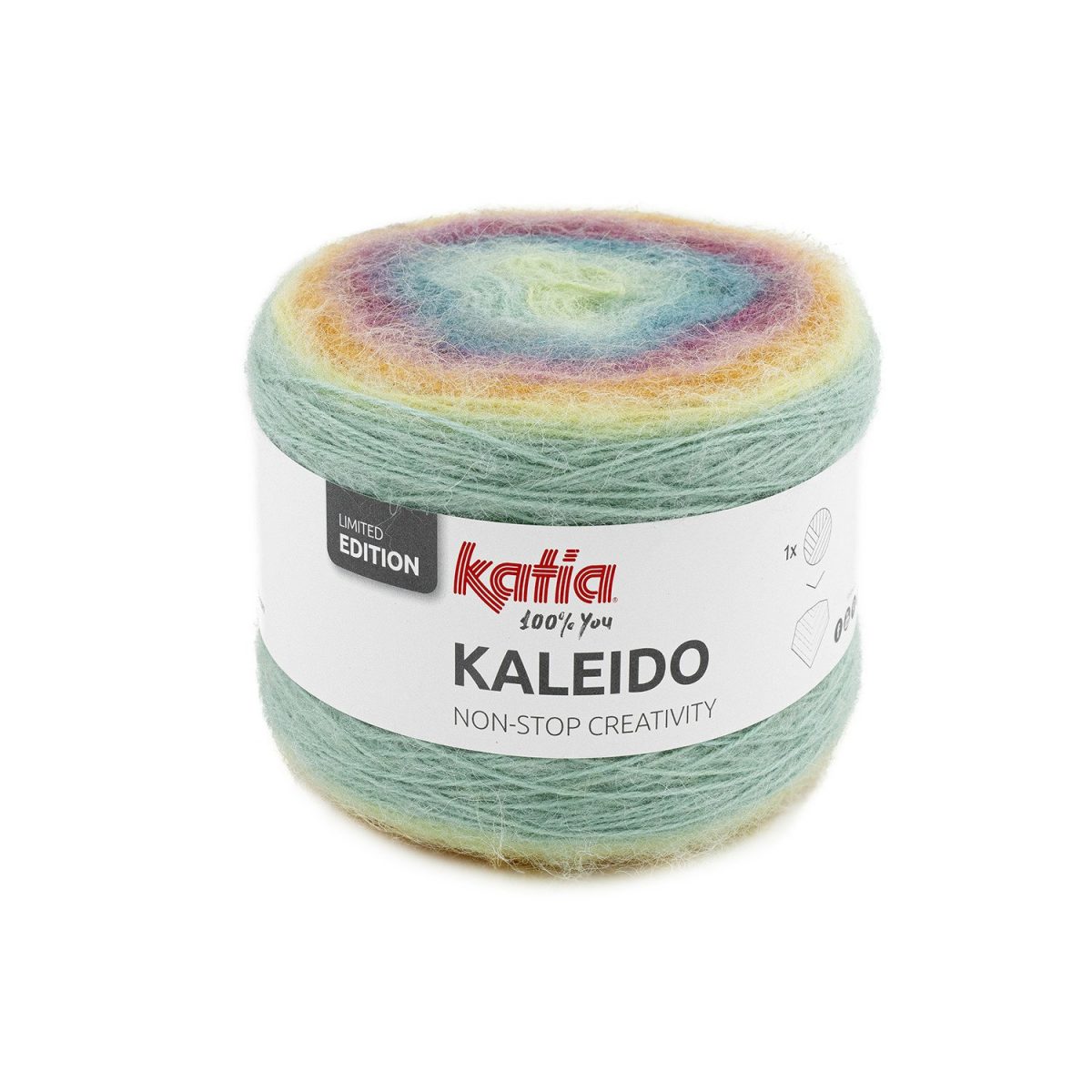 Candy Katia. Algodón 100% efecto multicolor 