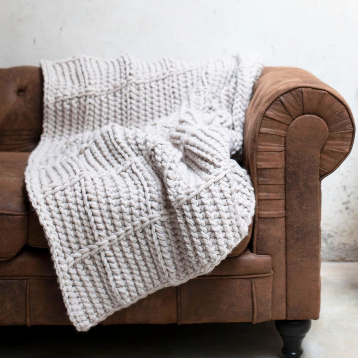 Kit Alimaravillas - Kit Manta Crochet Winter No Winter 